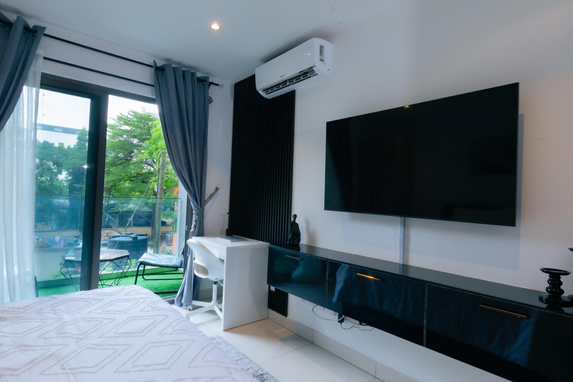 7 Minutes From The Airport - Chic Studio Akkra Exterior foto
